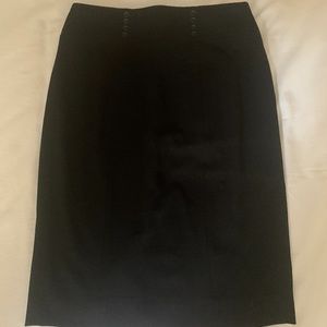 Black work skirt